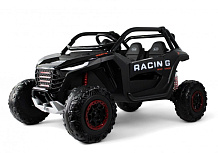 Детский электромобиль багги RiverToys P777BP BLACK-GLANEC/черный глянец