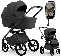 Коляска 4 в 1 Sweet Baby SBL Elegante Pro + автокресло Premier Plus Begie Dark Grey