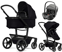 Детская коляска 3 в 1 Joolz Day 5 и автокресло Britax Roemer Baby-Safe Pro Style Mineral Grey Space Black
