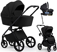 Коляска 4 в 1 Sweet Baby SBL Elegante Pro + автокресло Elegante Plus с базой i-Size ISOFIX DK780 Black