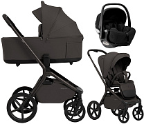 Коляска 3 в 1 Sweet Baby SBL Orso New + автокресло Premier Black Chocolate Brown