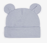 Чепчик (шапочка) AmaroBaby Nature essence bear New серый 44