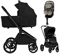 Коляска 4 в 1 Sweet Baby SBL Orso New + автокресло Premier Plus Begie New Black