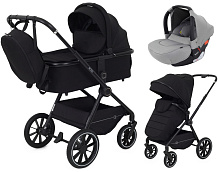 Детская коляска Rant Moss 3 в 1 с автокреслом Rant Cruise Grey Black