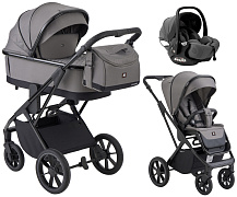 Коляска 3 в 1 Sweet Baby SBL Massimo + автокресло Premier Grey Grey