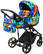 Детская коляска Adamex Zico New 3 в 1 ZN-Y123 LUX (радуга)