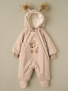 Комбинезон демисезон Little Star Рысенок 35335 (ЧЗ-мз) бежевый, 230гр. 62