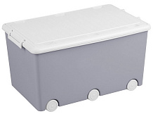 Контейнер Tega Baby многофункциональный (6 колесиков) 50 л PW-001-106 Серый