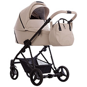 Детская коляска Bebetto Yoddi Pro 2 в 1 01 св.бежевая кожа
