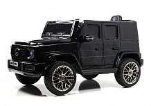 Детский электромобиль RiverToys Mercedes-AMG G63 4WD G333GG черный глянец