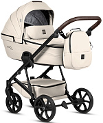 Детская коляска Tutis Viva 6 Plus Leather 2 в 1 1612086 Vanilla