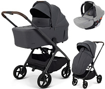 Детская коляска Rant Aventa 3 в 1 с автокреслом Cruise Grey Graphite