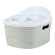 Горшок Diaper Champ Potty Champ многофункциональный 3 в 1 Silver серый