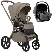 Прогулочная коляска Sweet Baby SBL Orso + автокресло Premier Grey Beige Neo
