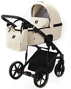 Детская коляска Adamex Mobi Deluxe 3 в 1 M-SA08 (КРЕМОВАЯ КОЖА)