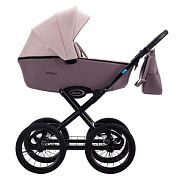 Детская коляска AroTeam Moreno SL 2 в 1 04 св.розовый+т.пудра кожа