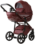 Детская коляска Adamex Chantal Pro Natura 3 в 1 CN-18-RUBY (БОРДОВАЯ КОЖА)