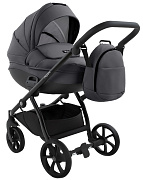 Детская коляска Tutis Nanni 7 Кожа 2 в 1 1532049 Grey