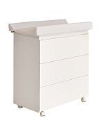 Пеленальный комод Italbaby Lunetta Ovale белый