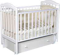Детская кроватка ByTwinz Daniella 3 универсальный маятник белый