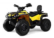 Детский электроквадроцикл RiverToys BRP Can-Am Outlander Y888YY YELLOW/желтый