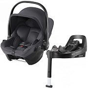 Набор автокресло Britax Roemer Baby-Safe Core + база Vario Base 5Z Midnight Grey