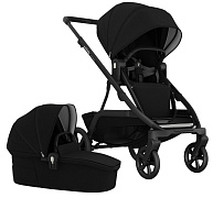 Коляска Redsbaby Nuvo 2 в 1 платиновый черный