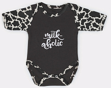 Боди Rant Milk-Aholic с коротким рукавом 6281 Graphite 56