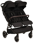 Коляска прогулочная для двойни Nuna TRVL DUBL Caviar
