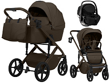 Коляска 3 в 1 Sweet Baby SBL Dolce + автокресло Premier Black Dark Beige
