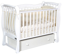 Детская кроватка Bellini Adriana Elegance (универсальный маятник) белый
