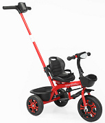 Трехколесный велосипед AmaroBaby Legend с ручкой красный