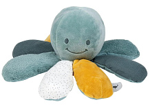 Игрушка мягкая Nattou Soft toy Lapidou Activity Octopus Осьминог green 877794