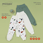 Штанишки Rant Mosaic 3 шт 3275/3375 Green 74