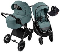 Детская коляска AmaroBaby Phenom 3 в 1 с автокреслом Rant Cruise Black лагуна