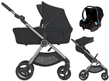 Детская коляска Anex iQ Premium NT 3 в 1 и автокресло Biuco BC100B без адаптеров iQ-25 Starless