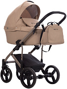 Детская коляска Bebetto Magnum Light 2 в 1 01 бежевый-бежевая рама