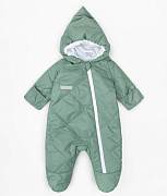 Комбинезон демисезонный AmaroBaby Elf стеганый мятный 68