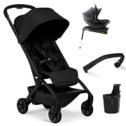 Прогулочная коляска Joolz Aer 2 SE и автокресло Baby-Safe Core Midnight Grey и база Baby-Safe Core Space black