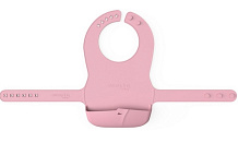 Детский нагрудник Everyday Baby силиконовый 10520 розовый