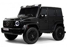 Детский электромобиль RiverToys Mercedes Benz G63 Y777YY BLACK-GLANEC/черный глянец