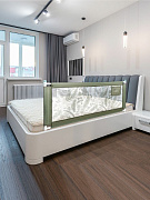 Барьер для кровати AmaroBaby Safety of dreams 150 см оливковый