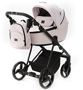 Детская коляска Adamex Blanc 3 в 1 BL-PS78 LUX (СВ.РОЗОВЫЙ + СВ.РОЗОВАЯ КОЖА)