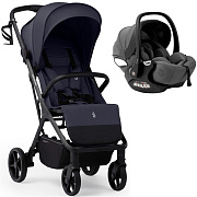 Прогулочная коляска Sweet Baby Aura Plus Basic SBL + автокресло Premier Grey Grey