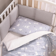 Комплект постельного белья Perina Zefir 3 предмета ZF3 голубой