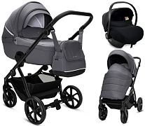 Детская коляска Noordi Fjordi V2 3 в 1 с автокреслом Terra Black 1462148 Boreal