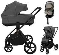 Коляска 3 в 1 Sweet Baby SBL Elegante Therma + автокресло Premier Plus Begie Dark Grey