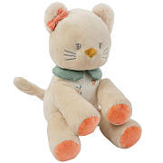 Игрушка мягкая Nattou Rattle Mini Mila Zoë Lana Кот 266031