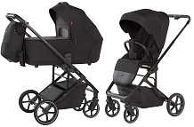 Коляска Carrello Alfa CRL-6522 2026 2 в 1 Rock Black