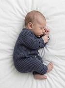 Комбинезон Mimibaby лапша (хлопок) антрацитовый
